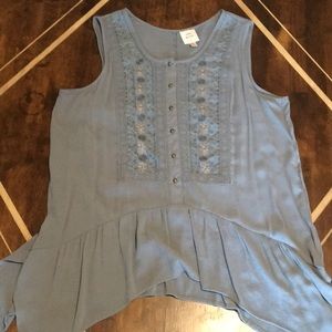 XL blue Knox Rose tank